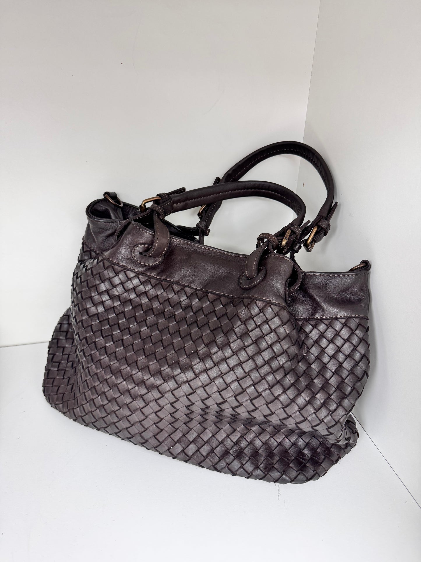 Geflochtene Handtasche, butterweiches Leder, Crossbody Bag, Hobo bag, Umhängetasche, gewebte Tasche, Tote Bag, Schultertasche,Farbauswahl