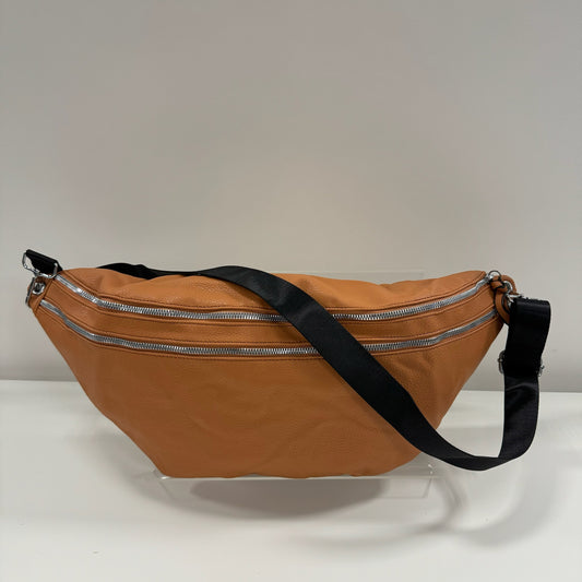 XXL Crossbody Tasche Damen – Große Bauchtasche & Umhängetasche Alltag VEGAN