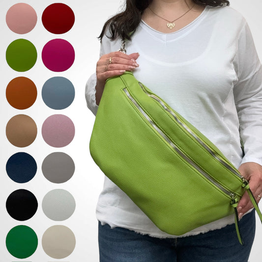 XXL Crossbody Bag - VEGAN - 14 Farben - MAJA