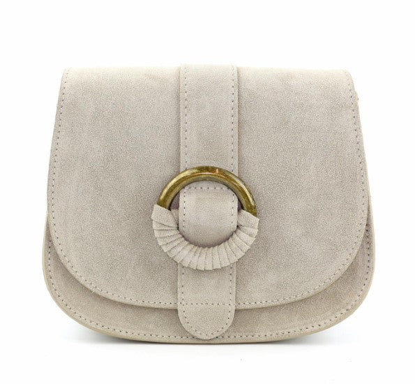 Damen Wildleder Tasche Crossbody Schultertasche Clutch Echtleder mit Farbwahl