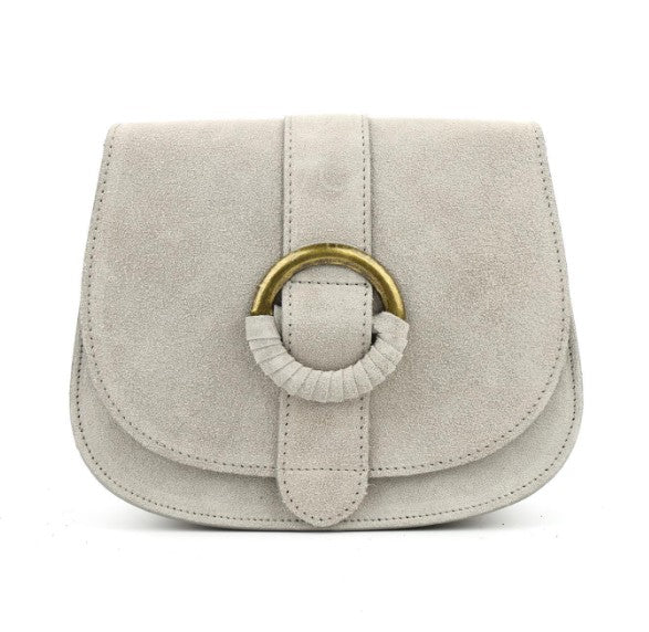 Damen Wildleder Tasche Crossbody Schultertasche Clutch Echtleder mit Farbwahl