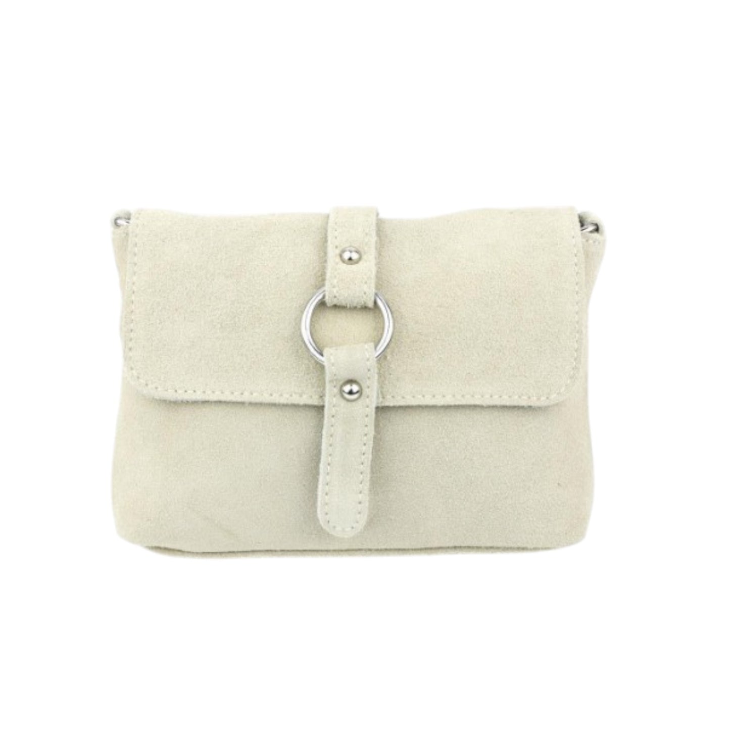 Damen Wildleder Umhängetasche – Kleine Crossbody Tasche Echtleder