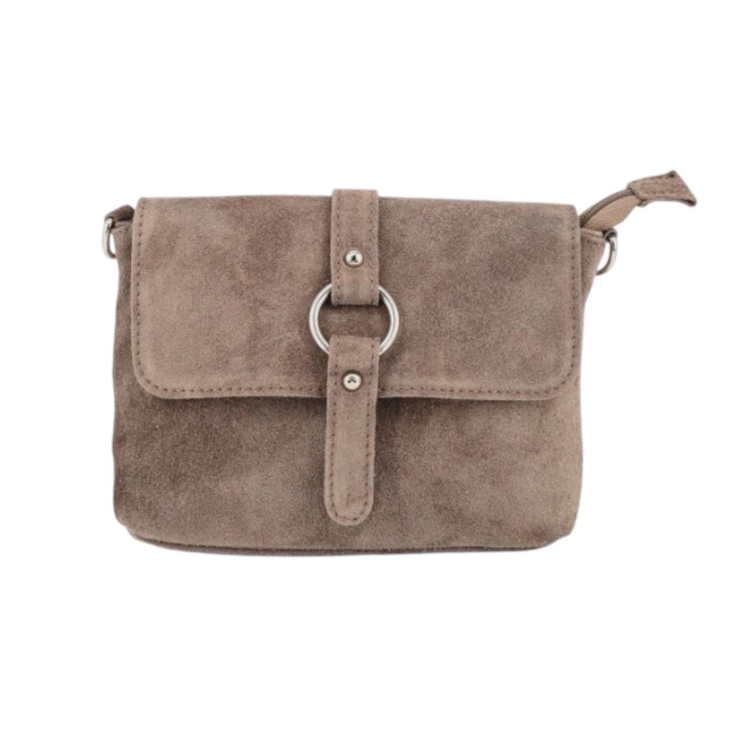 Damen Wildleder Umhängetasche – Kleine Crossbody Tasche Echtleder