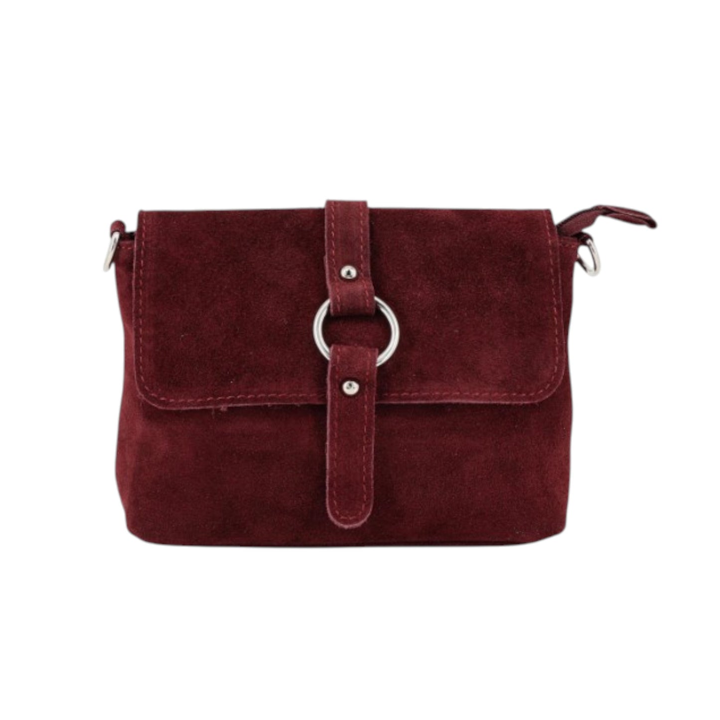 Damen Wildleder Umhängetasche – Kleine Crossbody Tasche Echtleder