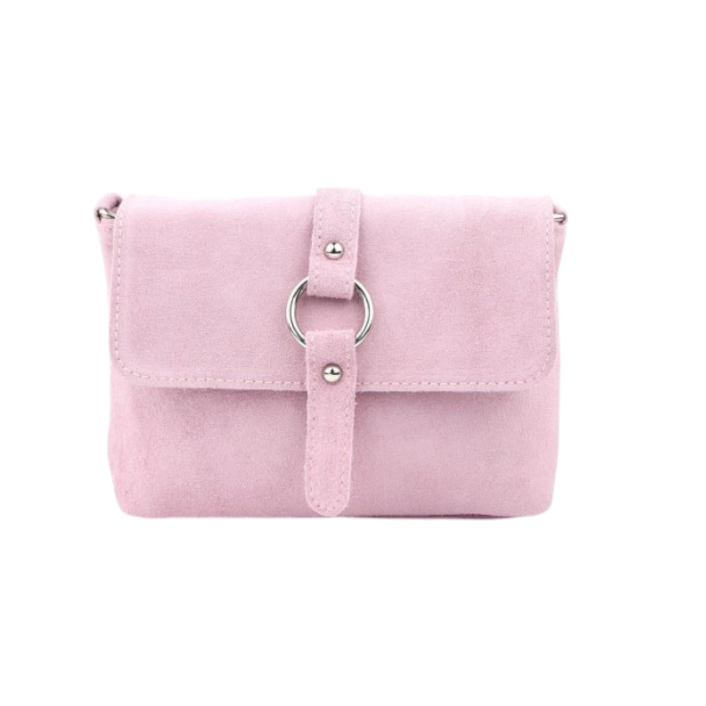 Damen Wildleder Umhängetasche – Kleine Crossbody Tasche Echtleder