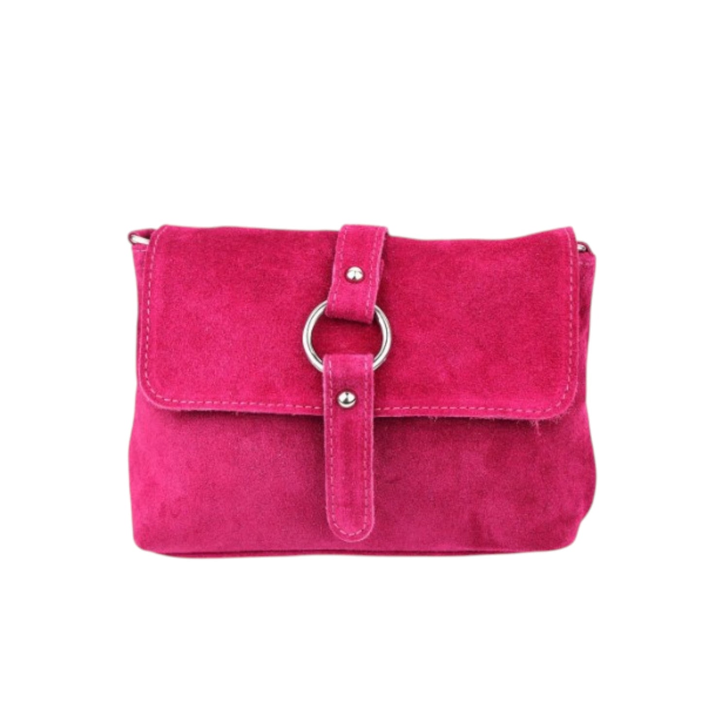 Damen Wildleder Umhängetasche – Kleine Crossbody Tasche Echtleder