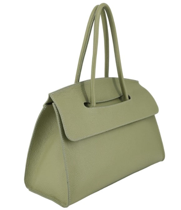 Damen Echtleder Handtasche – Schultertasche Shopper Elegant