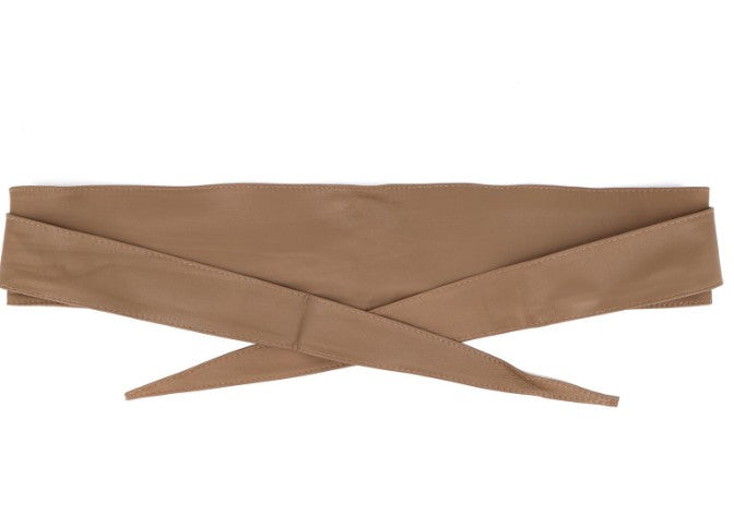 Damen Leder Bindegürtel – Gürtel aus 100% Leder
