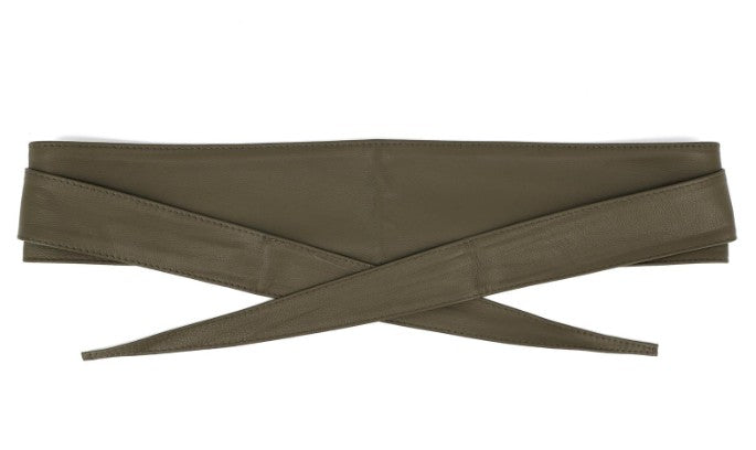 Damen Leder Bindegürtel – Gürtel aus 100% Leder
