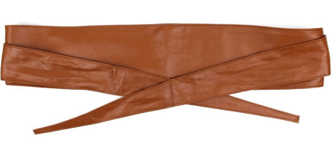 Damen Leder Bindegürtel – Gürtel aus 100% Leder