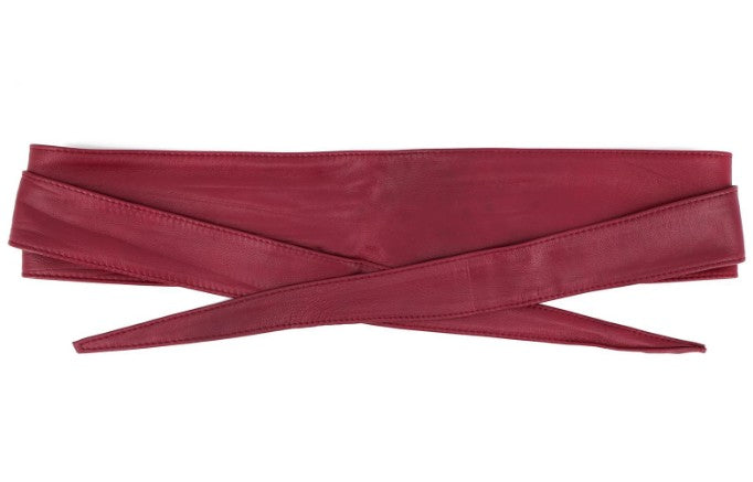 Damen Leder Bindegürtel – Gürtel aus 100% Leder