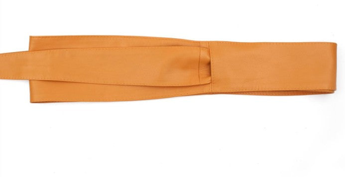 Damen Leder Bindegürtel – Gürtel aus 100% Leder