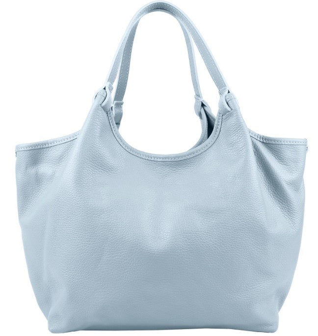 Damen Leder Handtasche – Medium Shopper & Schultertasche Echtleder