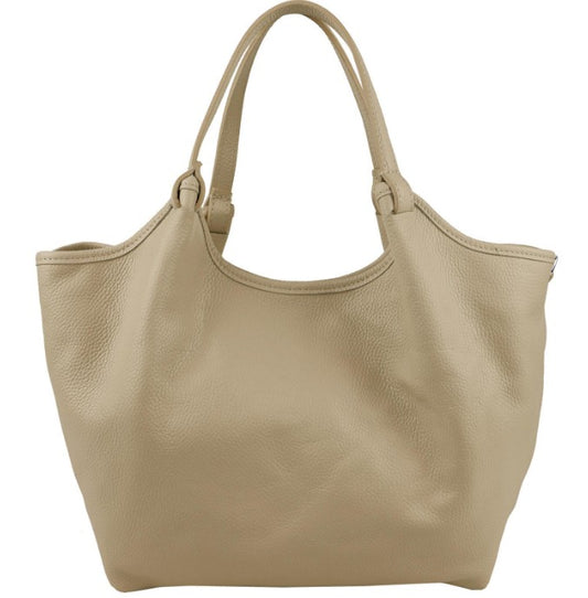 Damen Leder Handtasche – Medium Shopper & Schultertasche Echtleder