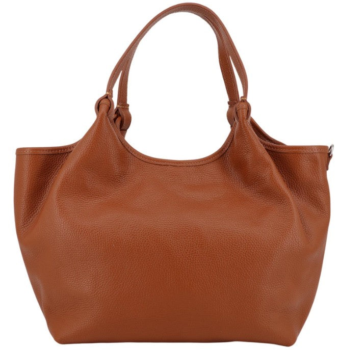 Damen Leder Handtasche – Medium Shopper & Schultertasche Echtleder