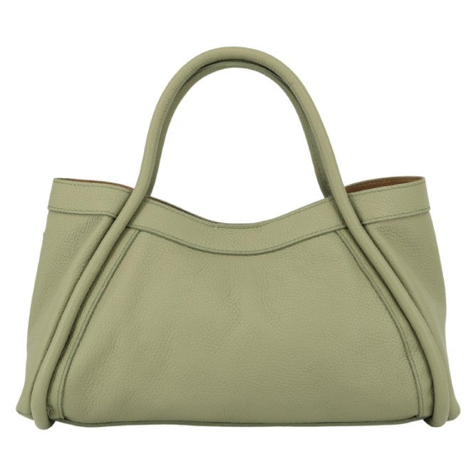 Damen Leder Tasche 2in1 Echtleder Handtasche Vintage Organizer