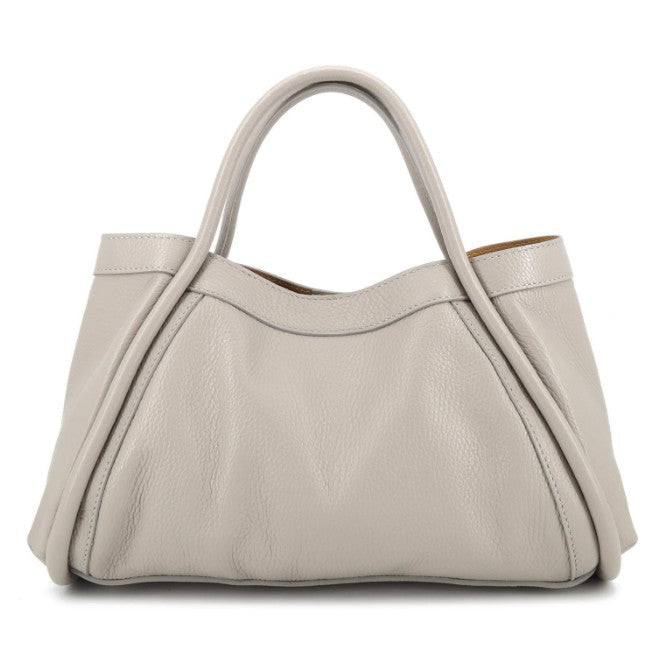 Damen Leder Tasche 2in1 Echtleder Handtasche Vintage Organizer