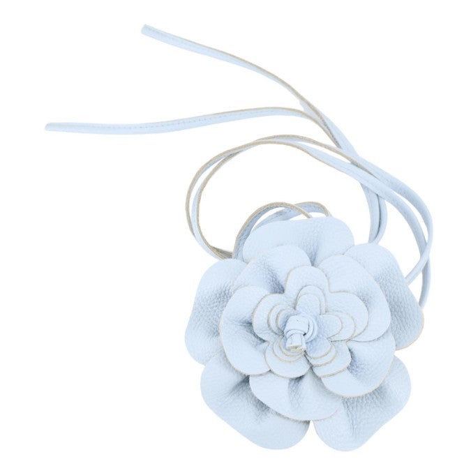 Leder Bindegürtel Blume Echtleder – Taillengürtel Obi Gürtel Onesize