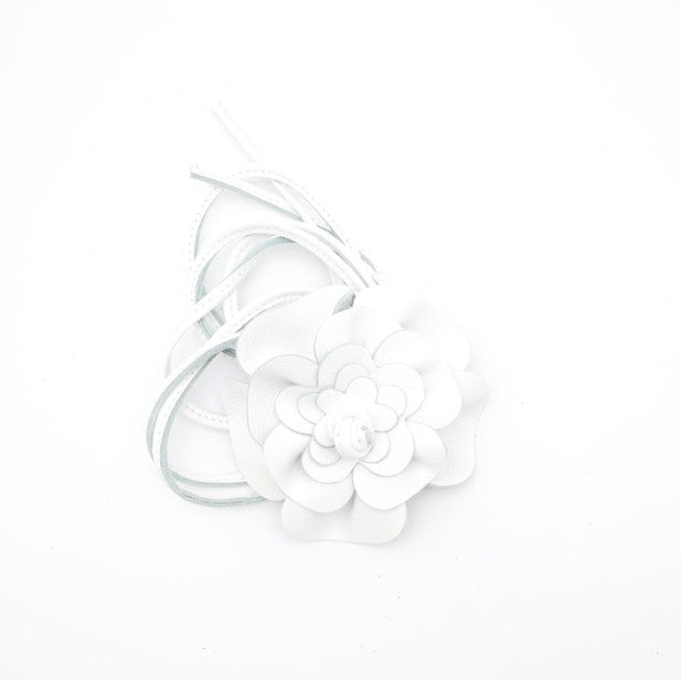 Leder Bindegürtel Blume Echtleder – Taillengürtel Obi Gürtel Onesize
