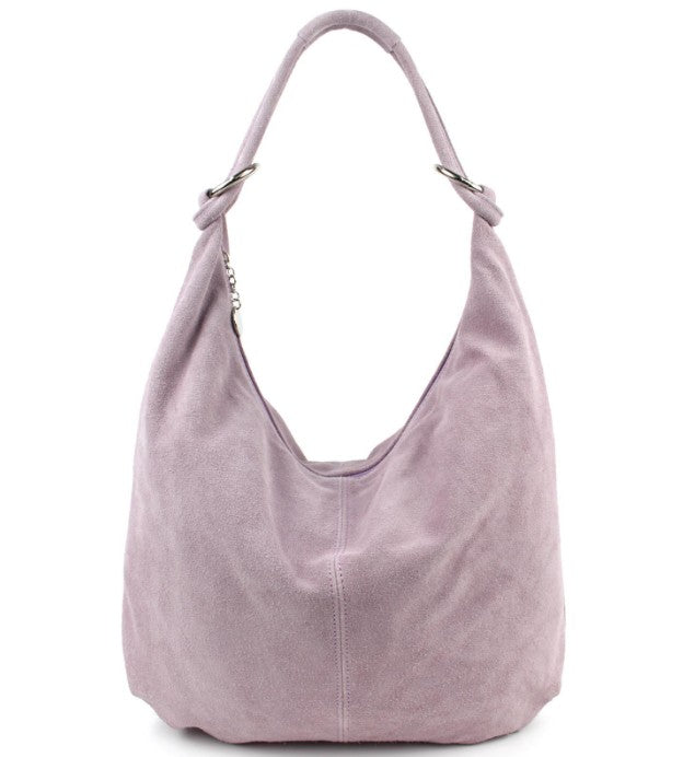 Damen Wildleder Shopper Tasche Groß Schultertasche Hobo Bag Echtleder