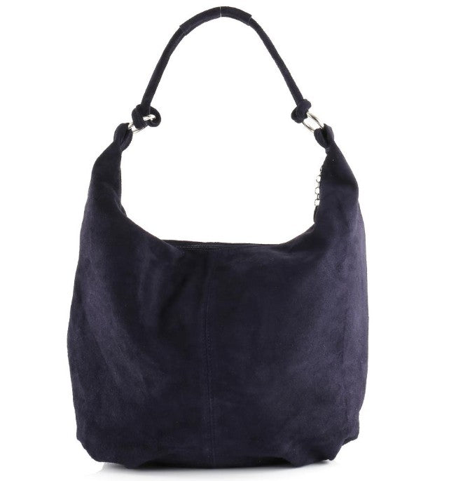 Damen Wildleder Shopper Tasche Groß Schultertasche Hobo Bag Echtleder