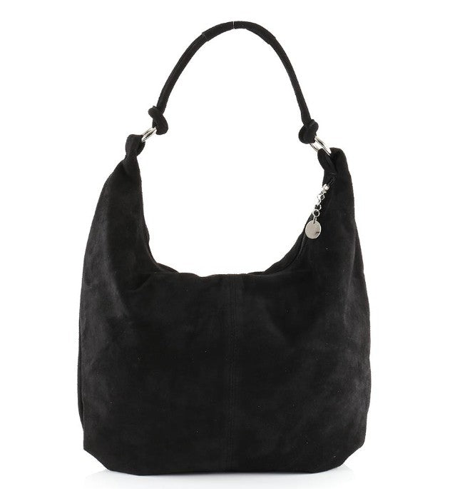 Damen Wildleder Shopper Tasche Groß Schultertasche Hobo Bag Echtleder