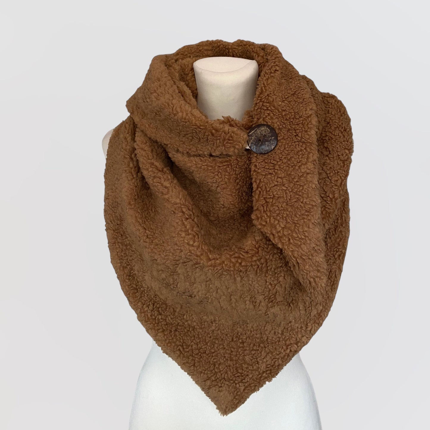 Teddy Schal, Damen Schal, Dreieckstuch, Wickelschal, Schal für Frauen, Plüsch Schal, Teddyfell Schal, Winterschal, Schal aus Wolle,Wollschal