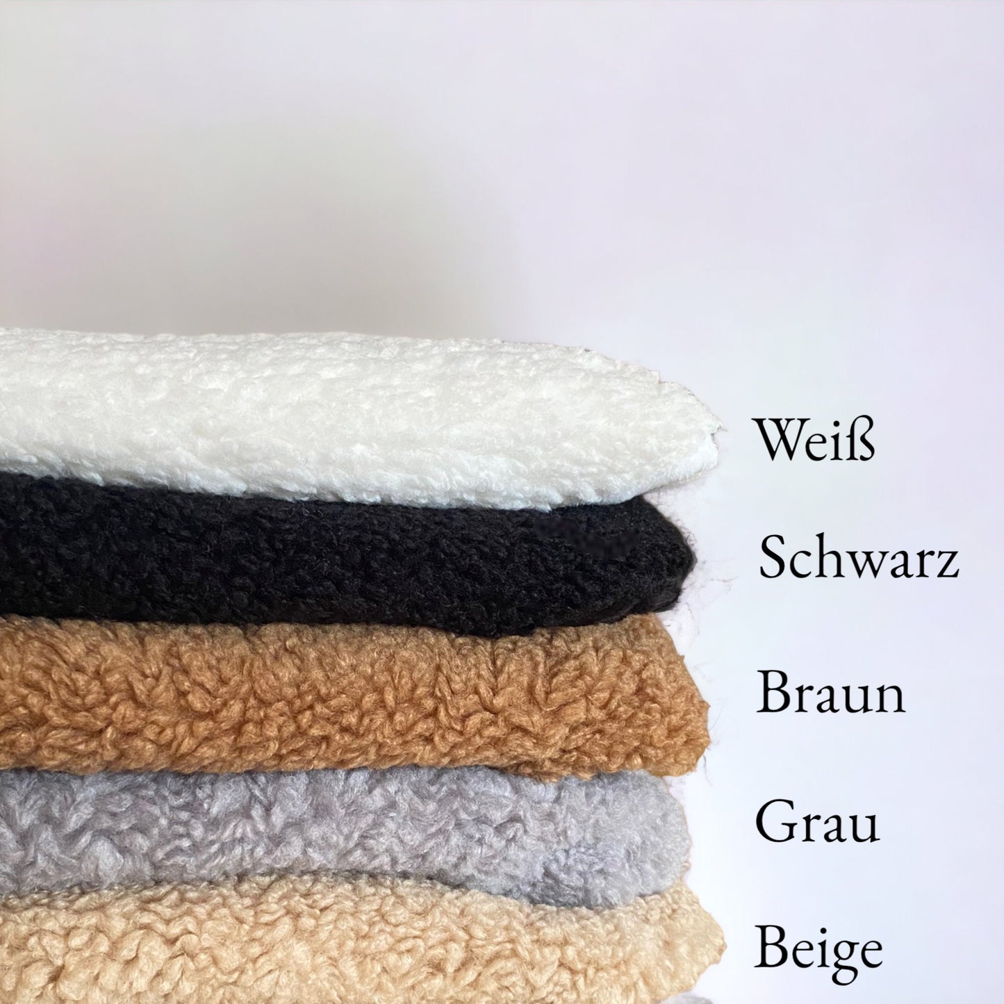 Teddy Schal, Damen Schal, Dreieckstuch, Wickelschal, Schal für Frauen, Plüsch Schal, Teddyfell Schal, Winterschal, Schal aus Wolle,Wollschal