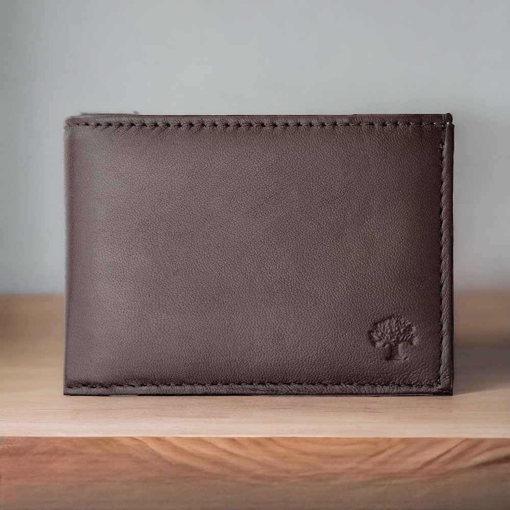 Leder Geldbörse | Portemonnaie | RFID-Schutz | Brieftasche | Modell 4