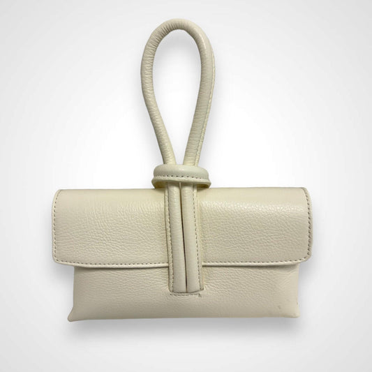 Leder Umhängetasche Damen, Handgefertigt Italienisches Leder, Handtasche Leder, Clutch, Tasche mit Knoten, Ledertasche, Crossbody bag