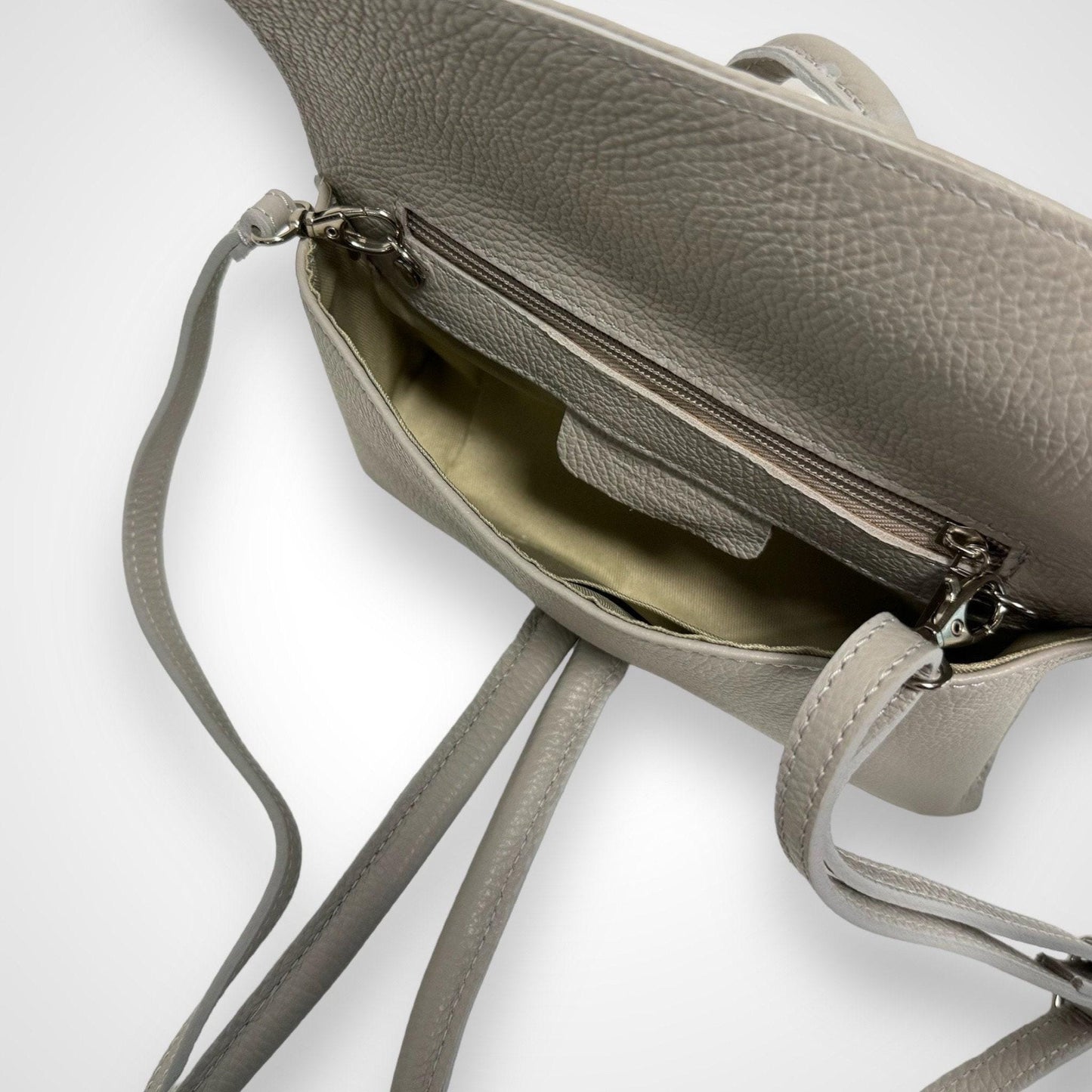 Leder Umhängetasche Damen, Handgefertigt Italienisches Leder, Handtasche Leder, Clutch, Tasche mit Knoten, Ledertasche, Crossbody bag