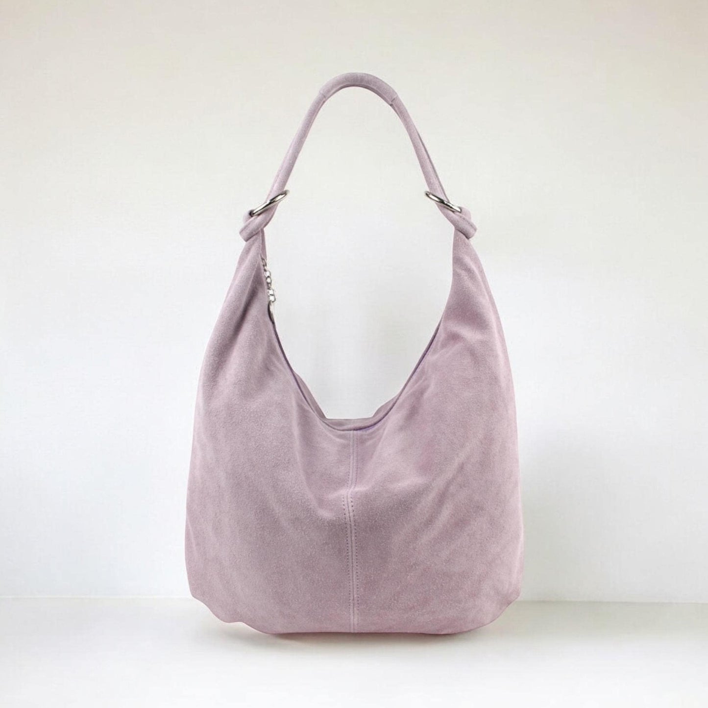 Damen Wildleder Shopper Tasche Groß Schultertasche Hobo Bag Echtleder