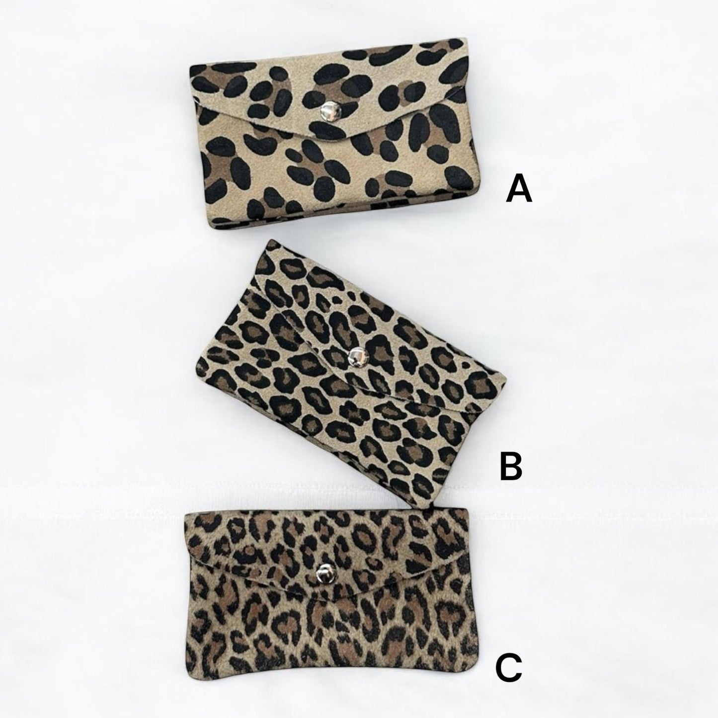 Damen Leder Geldbörse Mini – Wildleder Portemonnaie klein & groß