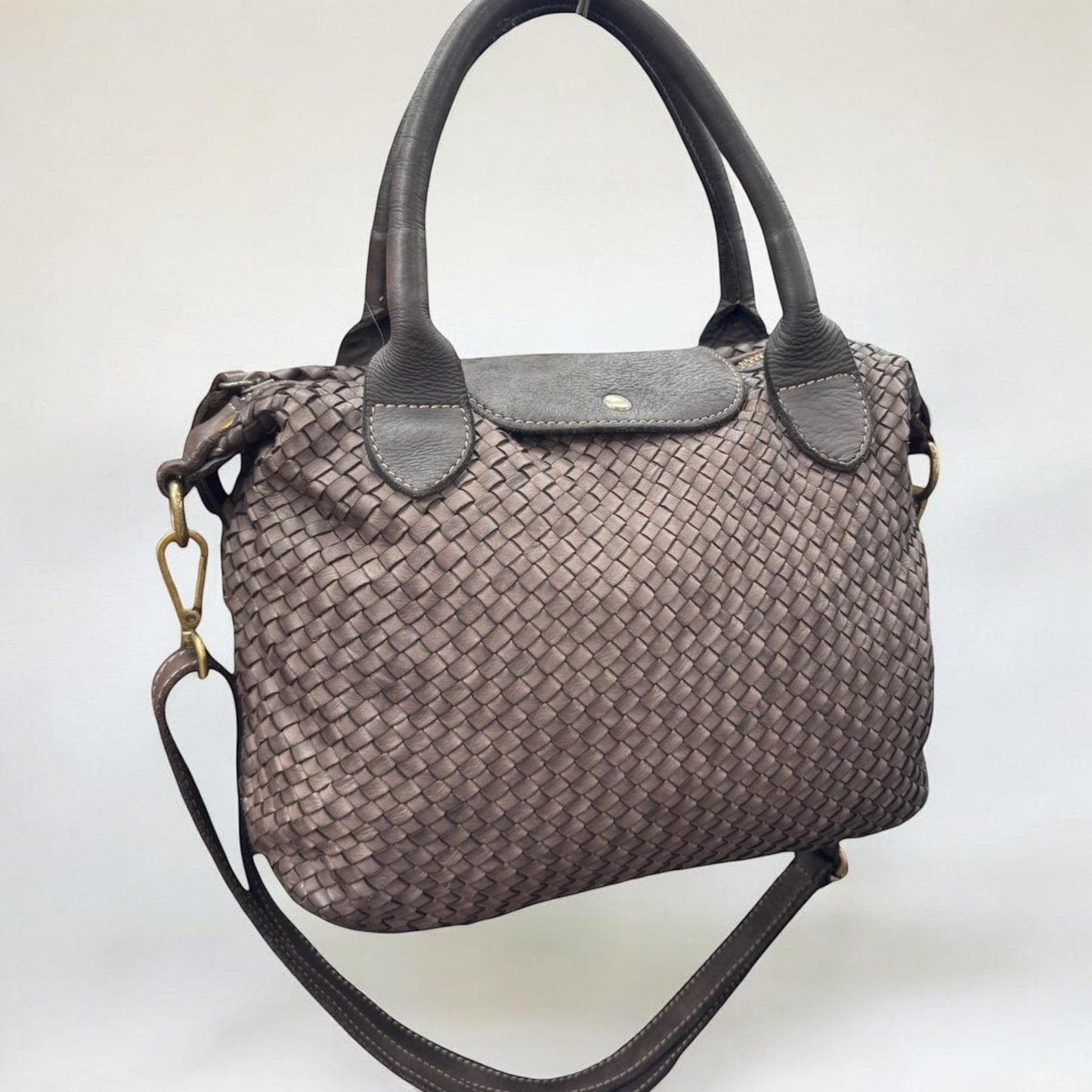 Handtasche Leder, Crossbody Bag, Umhängetasche, Handtasche damen, Ledertasche, Tote Bag, Schultertasche, Hobotasche, geflochtenes Leder