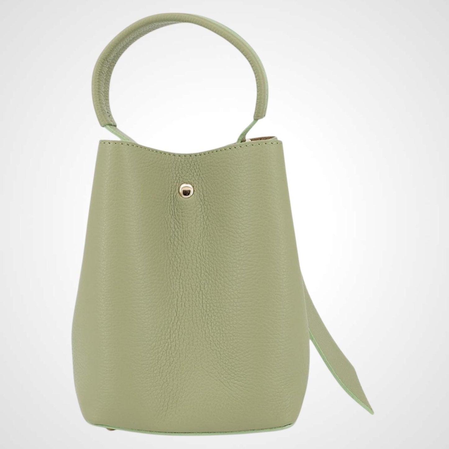 Damen Leder Beuteltasche – Bucket Bag Mini & Crossbody Echtleder