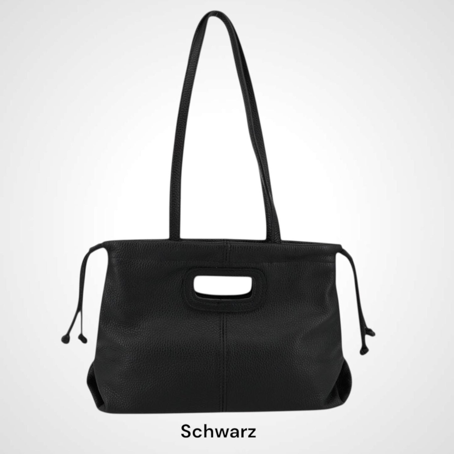 Damen Leder Handtasche Echtleder Schultertasche Elegant Groß Alltag mit Farbwahl