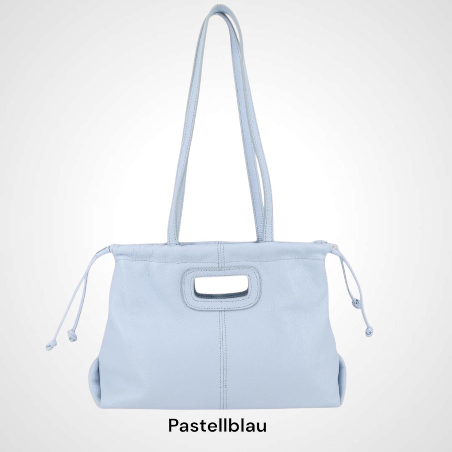 Damen Leder Handtasche Echtleder Schultertasche Elegant Groß Alltag mit Farbwahl