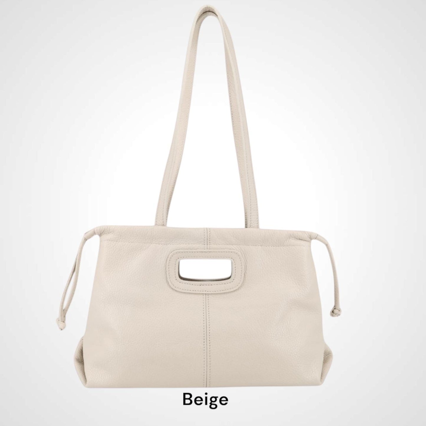 Damen Leder Handtasche Echtleder Schultertasche Elegant Groß Alltag mit Farbwahl