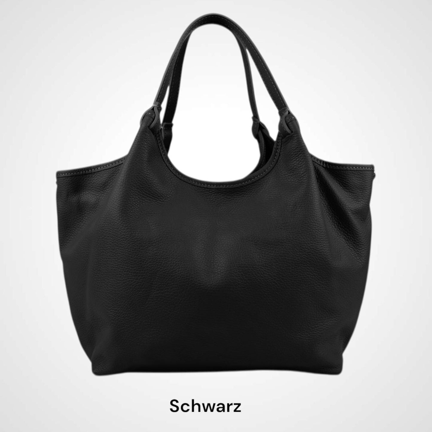 Damen Leder Handtasche – Medium Shopper & Schultertasche Echtleder