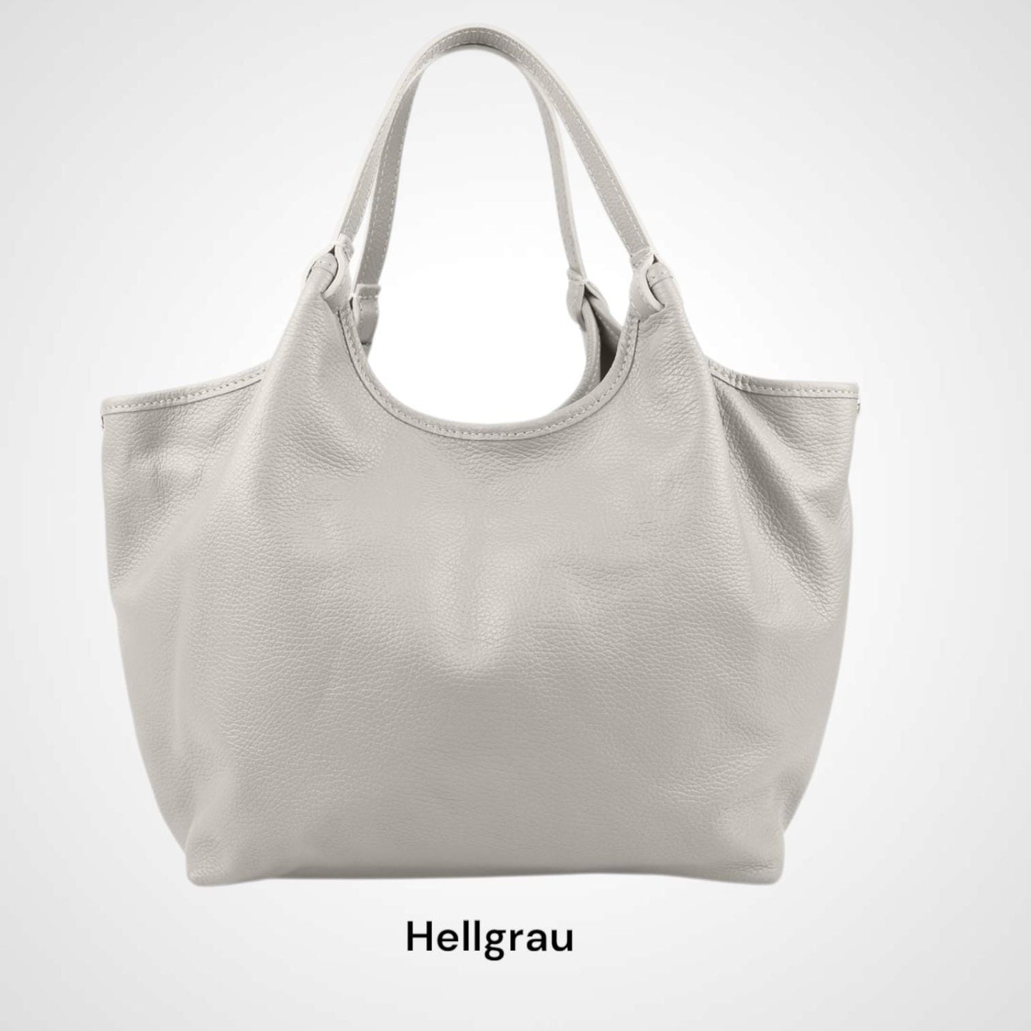 Damen Leder Handtasche – Medium Shopper & Schultertasche Echtleder
