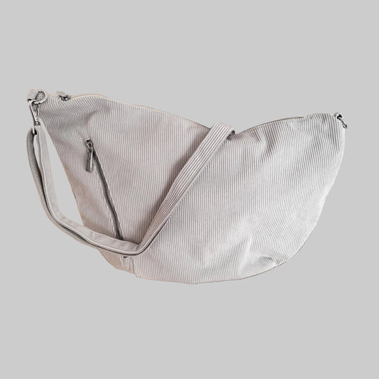 Damen Bauchtasche Cord XXL – Crossbody Tasche mit Farbwahl