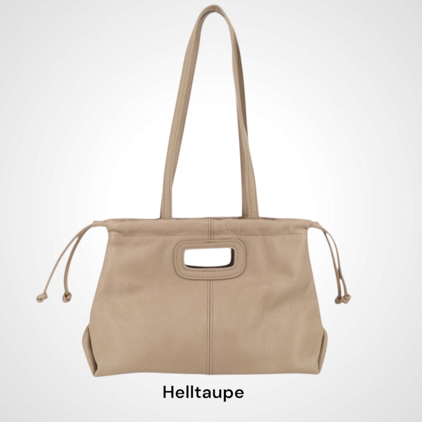 Damen Leder Handtasche Echtleder Schultertasche Elegant Groß Alltag mit Farbwahl