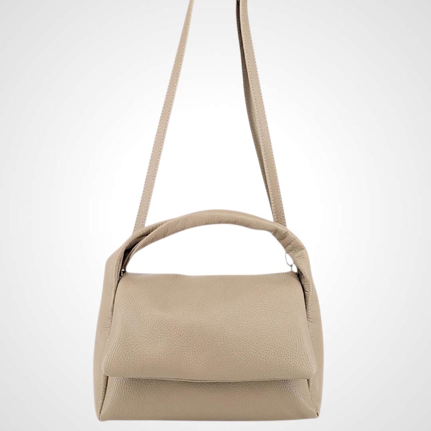 Damen Leder Handtasche Mini Echtleder Crossbody Schultertasche Elegant